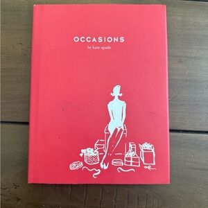 Kate Spade Red ‘Occasions’ Book